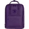 Fjallraven Re-Kanken Backpack -Travel Storage Shop Re Kanken F23548 Deep Violet