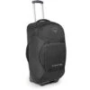 Sojourn Wheeled Travel Pack 80L/28" -Travel Storage Shop sojourn80 side flashblack